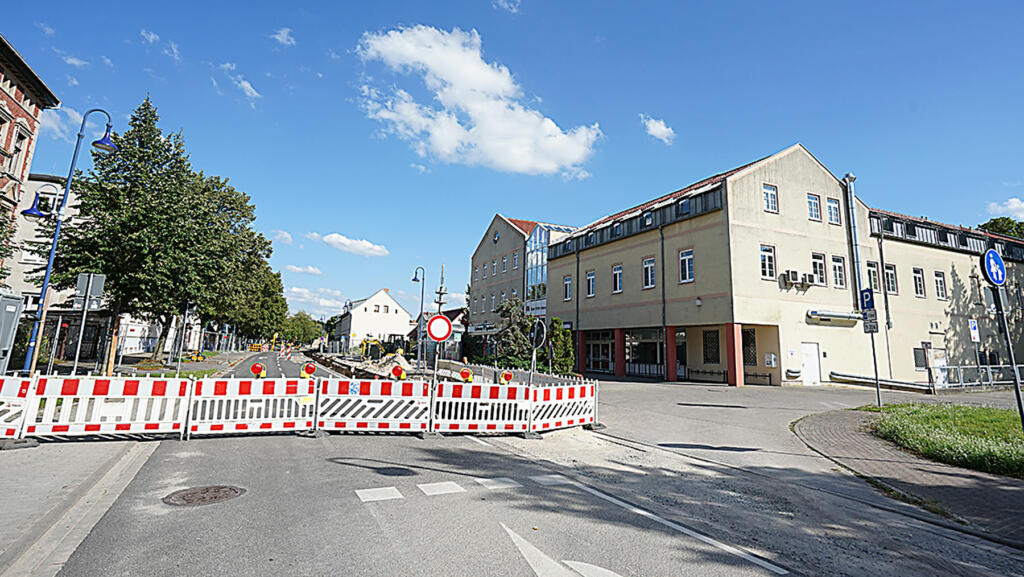 5. Teilabschnitt in Leipziger Allee